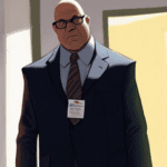 Illustration of what we imagine James Rodden would look like walking the hallways of EOIR