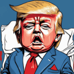 toddler trump crying