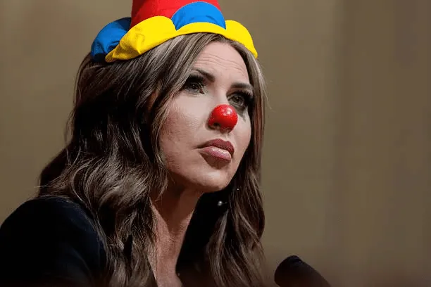 Secretary of Homeland Security, Kristi Noem, is a Clown
