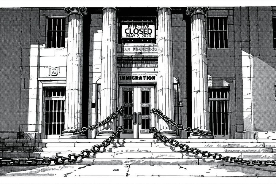 San Francisco Immigration Court Stop Hearing Cases May 1, 2026