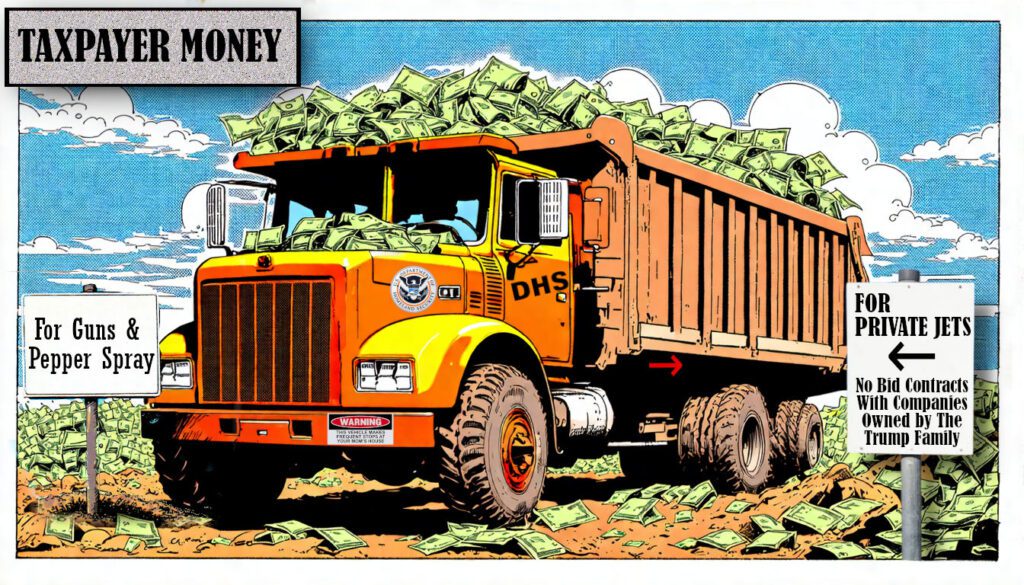 DHS spends $1.6 billion every two weeks
